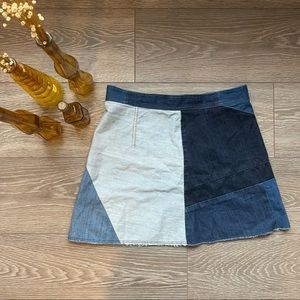 Zara Patchwork Skirt